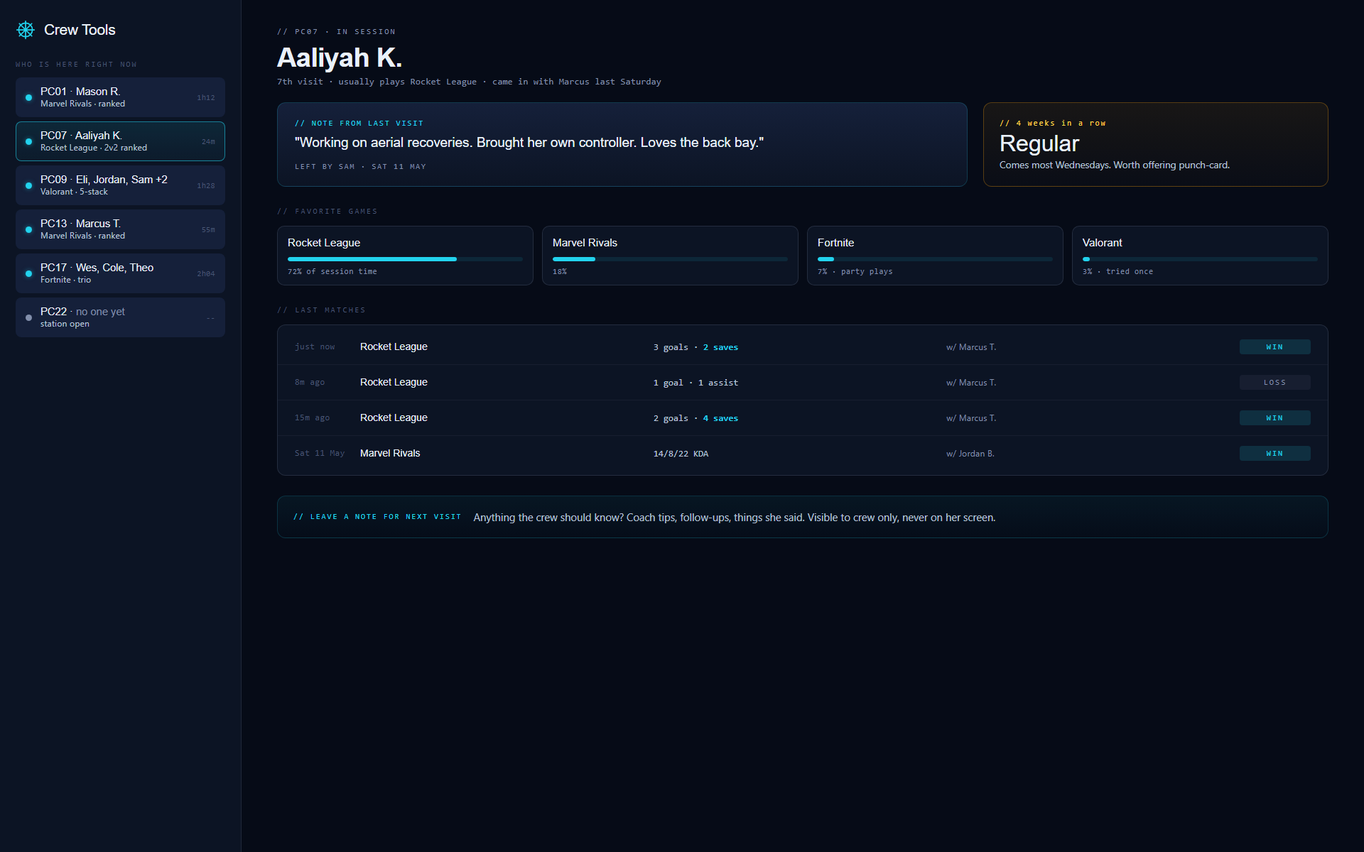 Crew Tools preview